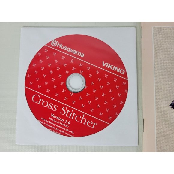 Husqvarna Viking Cross Stitcher Multi-format Software CD 412624026 - Picture 3 of 7